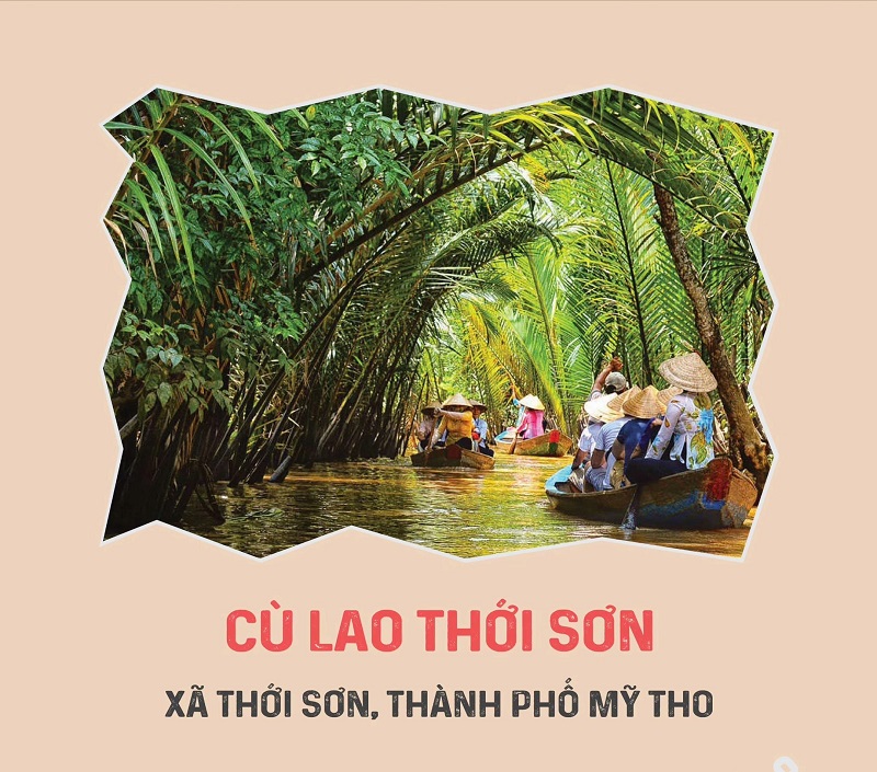 Ảnh các điểm du lịch tại Tiền Giang cù lao Thới Sơn