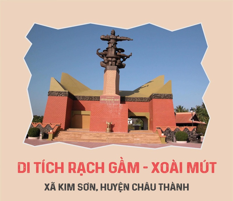 Ảnh các điểm du lịch tại Tiền Giang di tích Xoài Mút