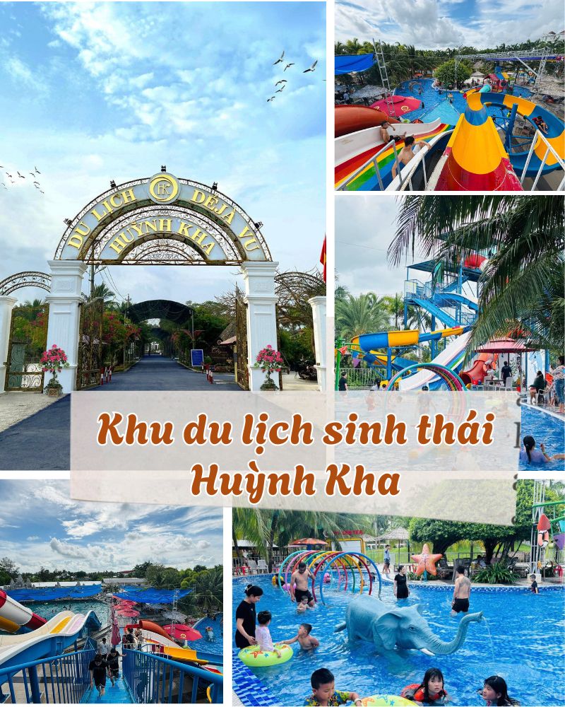 Ảnh các điểm du lịch tại Trà Vinh Khu du lịch sinh thái Huỳnh Kha
