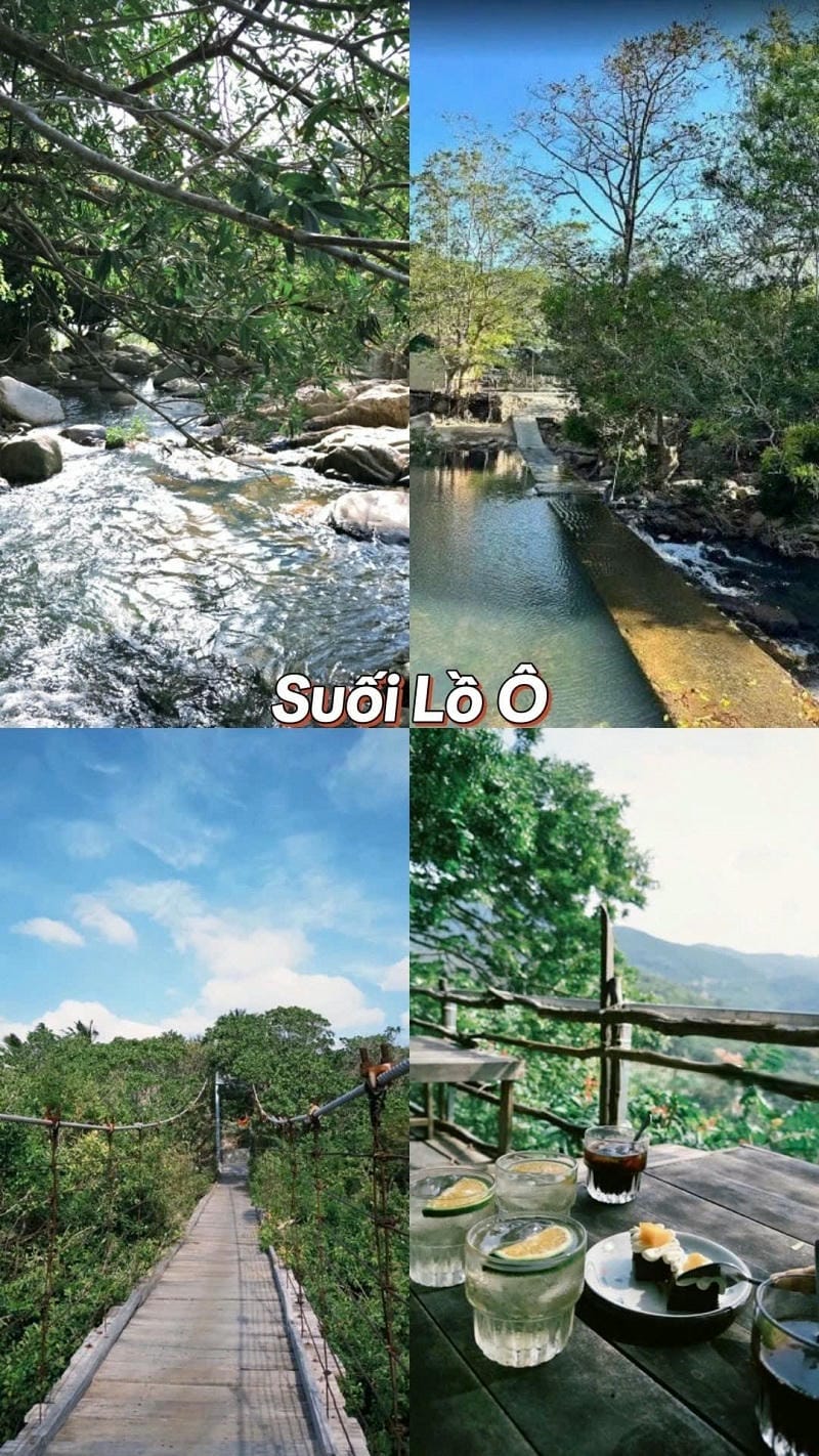 Ảnh các điểm du lịch tại Vĩnh Hy Suối Lồ Ô