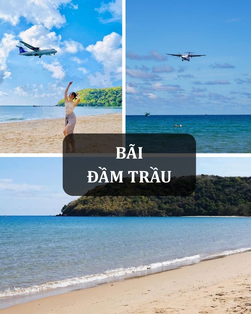 ảnh các điểm tham quan du lịch tại côn đảo Bãi Đầm Trầu