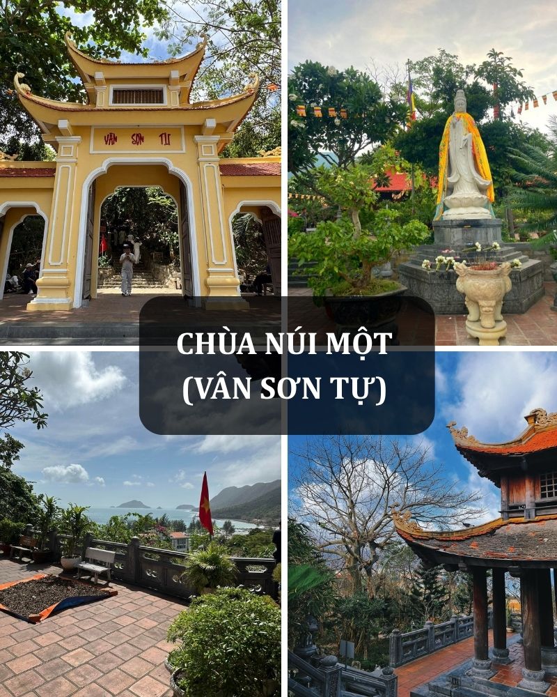 ảnh các điểm tham quan du lịch tại côn đảo Chùa Núi Một