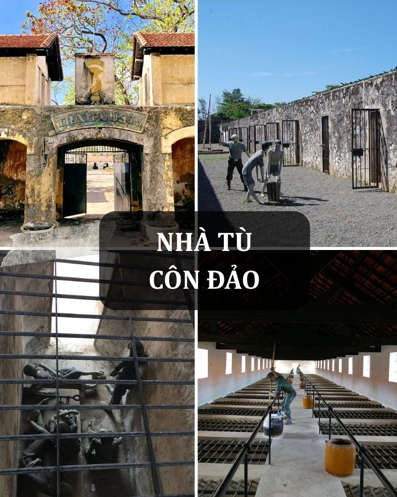 ảnh các điểm tham quan du lịch tại côn đảo Nhà tù Côn Đảo