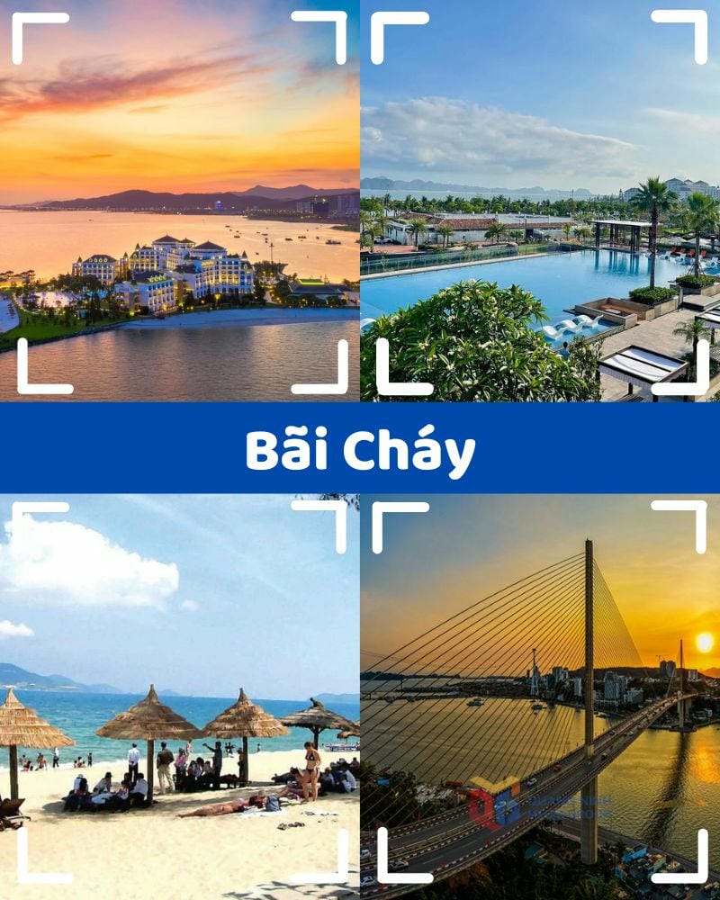 ảnh các điểm tham quan tại hạ long Bãi Cháy