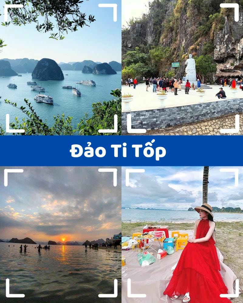 ảnh các điểm tham quan tại hạ long Đảo Ti Tốp