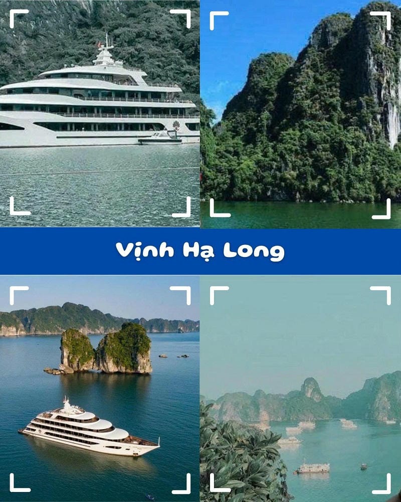 ảnh các điểm tham quan tại hạ long Vịnh Hạ Long