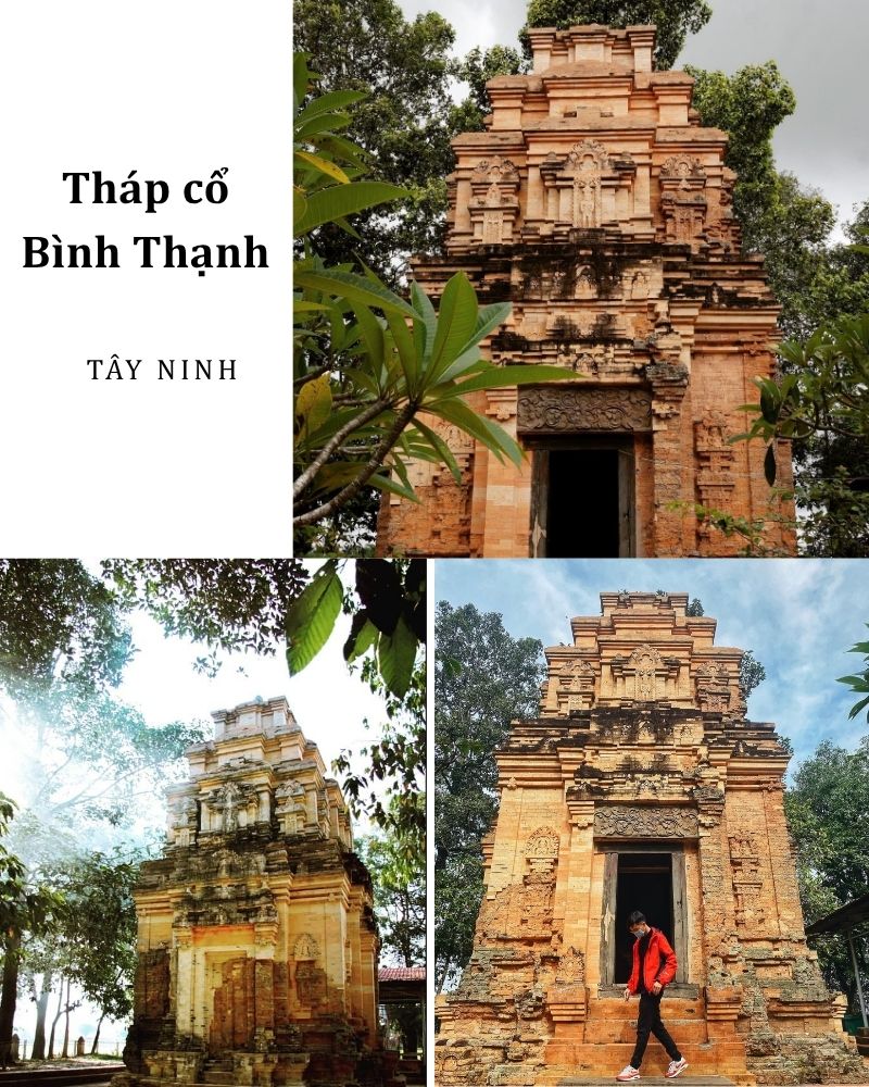 Ảnh các địa điểm du lịch tại Tây Ninh Tháp cổ Bình Thạnh