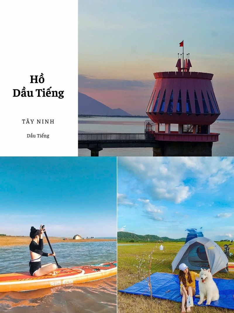Ảnh các địa điểm du lịch tại Tây Ninh Hồ Dầu Tiếng