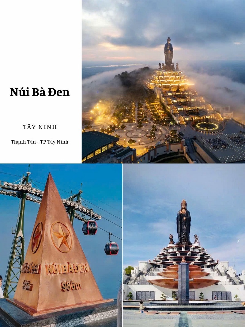 Ảnh các địa điểm du lịch tại Tây Ninh Núi Bà Đen